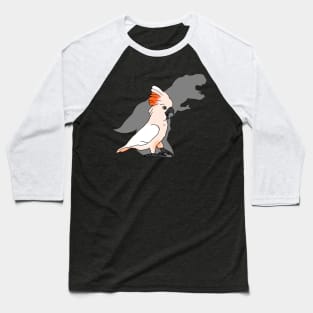 t-rex moluccan cockatoo Baseball T-Shirt